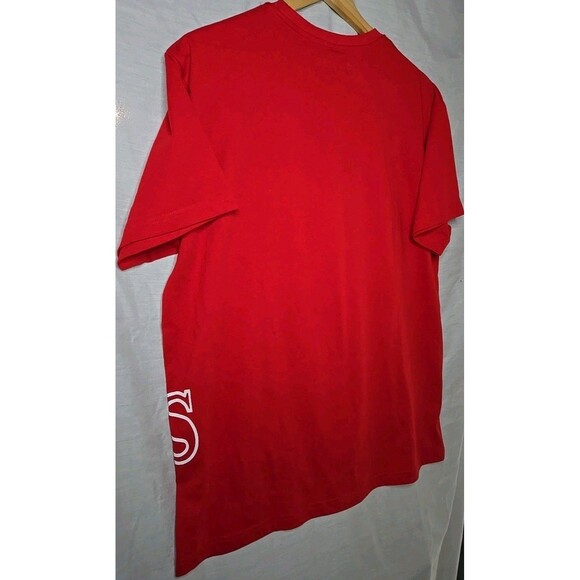 AKOO "No Comp Norvls 1980" Racing Red Graphic T-Shirt Men's Size XL, NWT - Picture 8 of 10